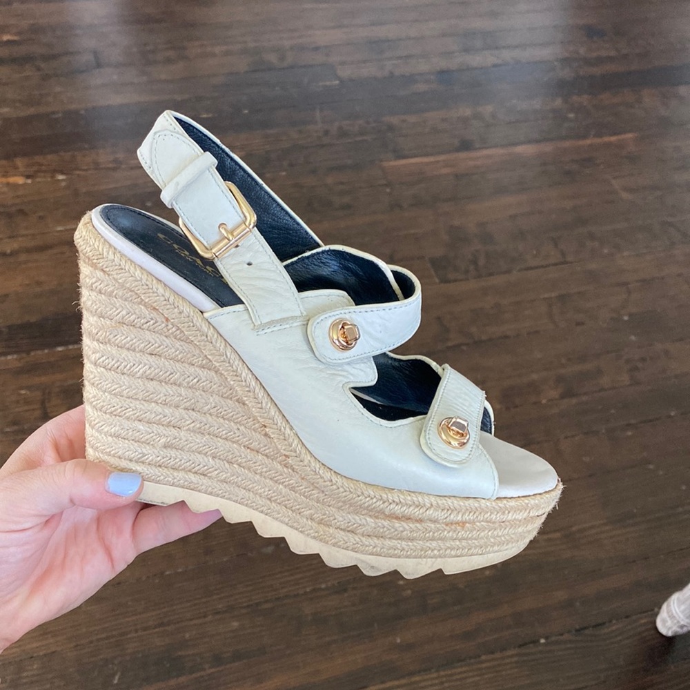 Coach Summer Wedges (size 5/5.5)